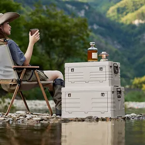 Drei Farben Außenaufbewahrungsbox Kunststoff Außenbereich wasserdichtes Harz Aufbewahrungsboxen & Behälter