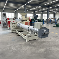 Granulateur de recyclage de déchets plastiques PP/PE/ABS/LDPE/HDPE/PC/EVA/PPR à vis simple