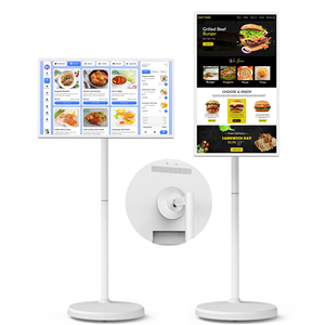 Xách tay 32 inch màn hình cảm ứng LCD hiển thị android13 8 + 128GB Trắng Đứng Xoay tính năng cho kỹ thuật số biển Cửa hàng bán lẻ - Product Image 1