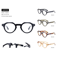 Nouveau cadre de lunettes en acétate fait main de mode à la mode pour OEM et ODM