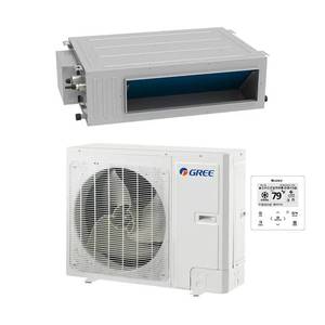 เครื่องปรับอากาศแบบท่อ 36000 BTU พร้อมน้ำยา R32 มาตรฐาน A++ รองรับ Wifi รุ่น GUD100PHS1/A-S ระบบ HVAC แบบสามเฟส ท่อแอร์แบบยืดหยุ่น - Product Image 1