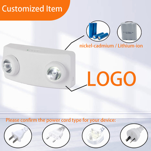 Lampe d'urgence LED rechargeable Tuoming pour hôtel moderne, projecteurs d'urgence incendie - Product Image 5