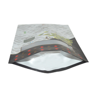 Sachet d'emballage en plastique mat personnalisé avec fermeture éclair, certifié BRC, pour épices, avec fenêtre