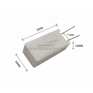 New rx27 <span class=keywords><strong>15</strong></span> Wát dọc xi măng gốm điện trở 15w3rj 15w30r 15w150rj <span class=keywords><strong>15</strong></span> Watt 2.2 10 <span class=keywords><strong>Ohm</strong></span> 5% wirewound xi măng kháng - Product Image 3