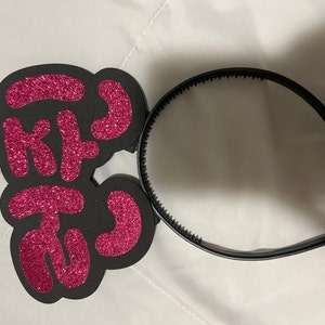 عصابات رأس مصنوعة يدويًا من كلوريد البولي فينيل بألوان وأنماط جديدة من Kpop بتصميم حفلات موسيقية وفواكه حيوانية للفن والتجميع - Product Image 3