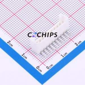 BX-HY2.0-10PWZ Wire-to-Board Pin Header Bent Lead Through Hole,P=2mm Connector 1x10P 2mm Right Angle Insert HY - Product Image 1