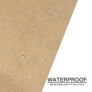 Enveloppes d'expédition biodégradables imprimées sur mesure emballage sac d'expédition en papier <span class=keywords><strong>kraft</strong></span> recyclable écologique - Product Image 6