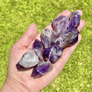 Piedra Natural Púrpura de Ensueño al por Mayor, Cristal Púrpura en Bruto para Decoración del Hogar, Fabricación de Joyas y Colección de Minerales - Product Image 2