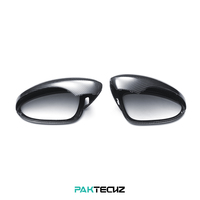 Coque de rétroviseur latéral en fibre de carbone sèche pour Porsche Panamera GTS Turbo S 971 2017-2023