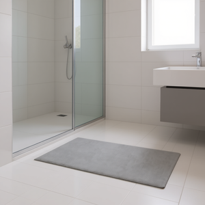 Tappetino da Bagno Premium in Microfibra Rettangolare con Base in Gomma, Design Minimalista per il Comfort in Bagno - Product Image 2