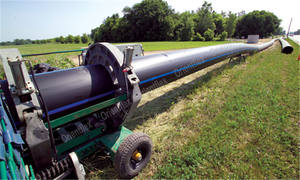 Tuyau en polyéthylène de diamètre différent 100 mm 120 mm 160 mm Pn25 Pn16 6 12 24 pouces SDR HDPE pour l'alimentation en eau et l'évacuation - Product Image 6