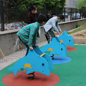 Outdoor <span class=keywords><strong>Park</strong></span> Bird Spring Rider pour aire de jeux Matériau PE durable - Product Image 6