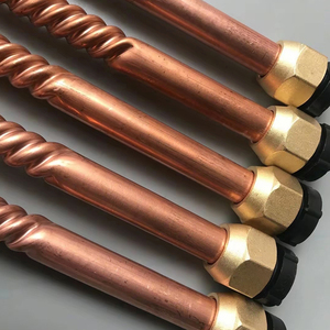 Tuyau de <span class=keywords><strong>cuivre</strong></span> droit pour climatiseur, pour système HVAC, bobine de réfrigération haute pureté, longueur et diamètre personnalisables - Product Image 3
