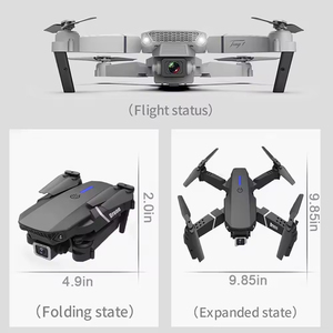 Oferta Especial: Dron E88 Pro Barato con 13 Minutos de Vuelo, Batería de Largo Alcance, Cámara Dual 4k, Portátil, Plegable, Juguete RC para Principiantes - Product Image 4