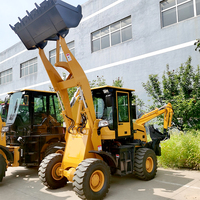 Chargeuse-pelleteuse 8 tonnes, équipement de construction de chargeuse-pelleteuse sur roues