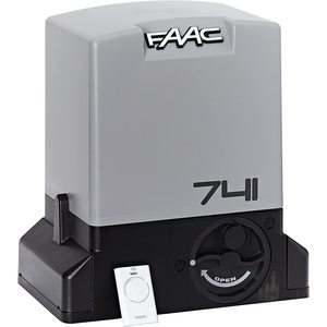 Kit d'automatisation de portail coulissant Faac Delta3 900 kg 230 V IP44 pour garage et abri - Product Image 1
