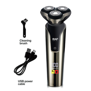 RAF 5w Travelling for Men Facial Beard Trimmer Rotary Shaving Cordless Rechargeable <b>Shaver</b> With IPX6 Waterproof Multifunction Us - Product Image 5