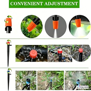 BD-183 DIY Drip <b>Irrigation</b> Kit, Adjustable Automatic Garden Watering System for Greenhouse, Lawn, Bonsai - Product Image 2