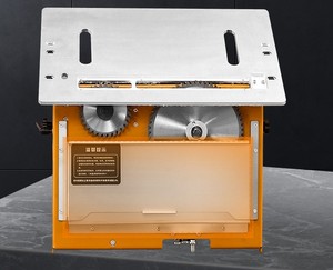 Scie à bois sans poussière à angle 45/90 degrés, machine de découpe 25 kg, sans copeaux, portable, 2600W - Product Image 3