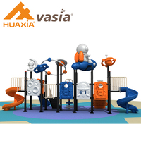 Ensemble de jeux en plastique PVC personnalisé, petit et pas cher, pour enfants, toboggan extérieur pour parc sportif, jardin et usage domestique
