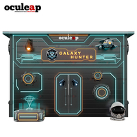 Bermuda 7D Flight Theater Galaxy Hunter, Máquina de Juegos de Realidad Virtual para Interiores, Simulador de Montaña Rusa, Cine Volador 12D