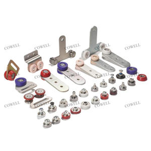 用于卡车车身零件和窗帘系统的新条件t形拖车侧钢滚轮Tautliner履带滚轮 - Product Image 2