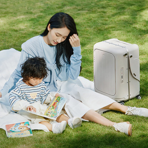 <span class=keywords><strong>Valigia</strong></span> alla Moda per Bambini, Portatile, di Alta Qualità, con Ruote Frenanti, Doppia Cinghia di Sicurezza, Bagaglio da Viaggio Cavalcabile per Bambini - Product Image 2