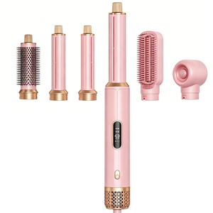 Brosse <span class=keywords><strong>à</strong></span> air chaud <span class=keywords><strong>professionnelle</strong></span> 5 en 1 1000W Multi-styler pour boucles, volume et lissage, sèche-cheveux avec logo personnalisé - Product Image 2