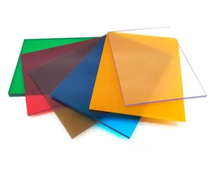 แผ่นโพลีคาร์บอเนตแข็งใสขนาด8มม. 10มม. แผ่นโพลีคาร์บอเนตเนื้อแข็งปรับแต่งขนาด - Product Image 2