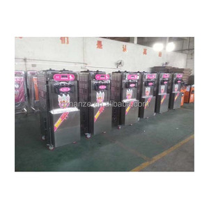 110V tự động mềm phục vụ Máy làm kem hương vị duy nhất sản xuất kem với nước và sô cô la cho USA sử dụng - Product Image 5