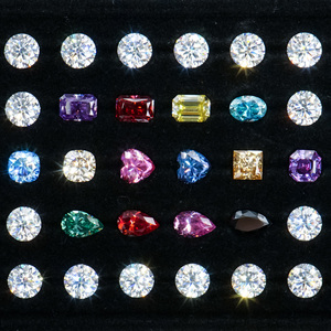 Xingyue gemas de alta calidad 4mm -10mm redondo corte brillante moissanita diamante para joyería - Product Image 2