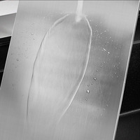 Tabla de cortar de acero inoxidable, SS 304, para Cocina