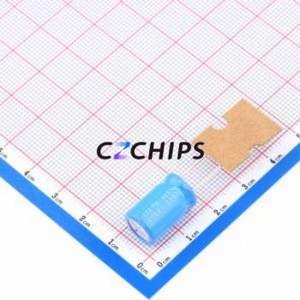 UBT1J101MPD8TD ตัวเก็บประจุอลูมิเนียมอิเล็กโทรไลติกผ่านรู D10xL18mm 20% 63V 345mA-120Hz - Product Image 2