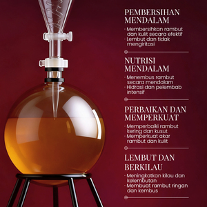 KORMESIC Certifié Bpom, Vente en Gros, 250ml, Gel Douche Nettoyant en Profondeur, Réparateur et Fortifiant, au Collagène, Nourrissant, pour le Corps et les Cheveux - Product Image 3