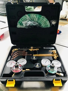 Juego de soldadura y corte de África con regulador de oxígeno y acetileno y tubería y soplete - Product Image 2