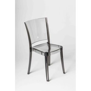 เก้าอี้โพลีคาร์บอเนตใสใสมีแท่นวาง18ชิ้นสำหรับห้องนั่งเล่นรุ่น7H8_bncl ตัวเลือกควัน - Product Image 2