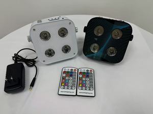 بطارية IR4 Uplight 4X12W RGBWA + Uplights <span class=keywords><strong>LED</strong></span> Par Uplights لاسلكي <span class=keywords><strong>DMX</strong></span> Wifi جهاز تحكم عن بعد لمرحلة الزفاف حفلة dj - Product Image 6