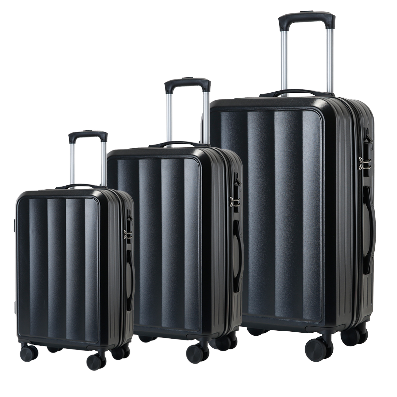 Travel Bag Set Luggage Suitcase Set of 3 Ride on Luggage Cabin Travel Bag Rolling Tote Bag Leather Travel Suitcase with Wheels