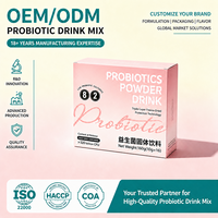Mélange de Boissons Probiotiques OEM ODM Marque Privée Vente en Gros Cultures Vivantes Flore Intestinale Soutien Immunitaire pour le Bien-être Digestif