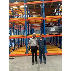 Fábrica de China de protección contra la corrosión <span class=keywords><strong>Material</strong></span> de almacenamiento de almacén de empuje Rack - Product Image 2