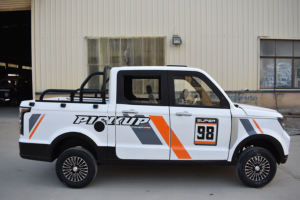 Mini Camioneta Eléctrica China de Doble Cabina, Volante a la Derecha, 4 Plazas, Autonomía de 101-200 km, Estilo Familiar, Carga Nueva, 30 kWh - Product Image 3