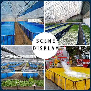 ถังเพาะเลี้ยงปลาแบบพับได้เหนือพื้นดิน 3*2*1 เมตร ทำจาก PVC สำหรับเลี้ยง<span class=keywords><strong>ปลา</strong></span>แบบสี่เหลี่ยม - Product Image 4