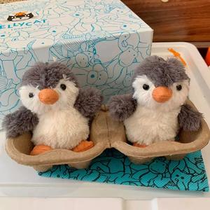 Lindo Peluche de Pingüino con Pelo Rizado, Juguete de Peluche, Relleno de Algodón PP, Colgante, Llavero, Descompresión - Product Image 5