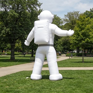 Astronauta Inflable Gigante de Alta Calidad con Luces LED, Modelo Inflable de Cosmonauta para Publicidad, Modelo de Astronauta para Eventos/Ciencia - Product Image 3