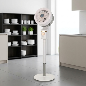<span class=keywords><strong>Ventilateur</strong></span> <span class=keywords><strong>sur</strong></span> <span class=keywords><strong>pied</strong></span> électrique en métal 2026 avec pales antibactériennes et boîte à parfum, oscillant 3 vitesses pour la maison, le bureau et l'hôtel - Product Image 4