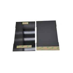 Custom CNC Machined Black PVC <b>Mylar</b> <b>Sheet</b> With 3M 468MP Adhesive For Electronics Insulation - Product Image 3