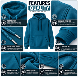 New custom logo <b>men's</b> hoodies <b>thick</b> blank plain pullover hoodies for sale with cheap price 100% cotton <b>fleece</b> - Product Image 1
