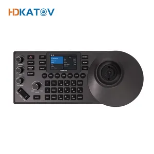 HDKATOV-controlador de transmisión en vivo, control de teclado IP 4D, Joystick, sistema de videoconferencia, cámara, ptz, USB