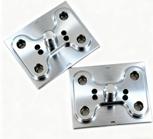 อุปกรณ์เสริมเครื่องจักรกลสำหรับขัดโลหะทองแดงอะลูมิเนียมงานกัด CNC ความแม่นยำสูง - Product Image 6