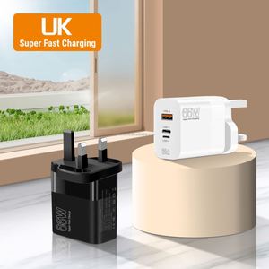 3-Port USB-A/<b>C</b>/L PD QC Fast Charging Adapter for Camera Phone Earphone with Charging for iPhone 14 15 16 17 - Product Image 1